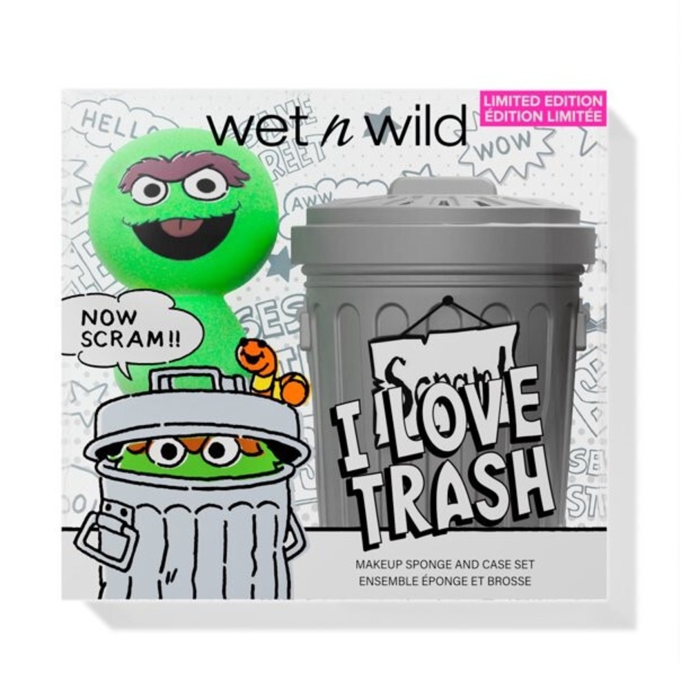 Wet N Wild Sesame Street Makeup Bag, Makeup Sponge & Case Set LIMITED EDITION - Picture 14 of 16